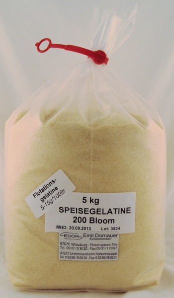 Gelatine für Flotation / 1 kg